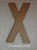 PM Letter groot X