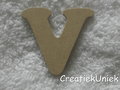 Letter mdf 4cm v