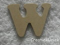 Letter mdf 4cm w