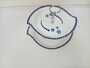 gestipte etagere blauw kleurig _